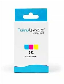 Nová cartridge TisknuLevne.cz č.652 - F6V24A 18 ml (Barevná)