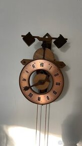 Lyhýřové hodiny, dřevěné hodiny, kyvadlové hodiny - 1