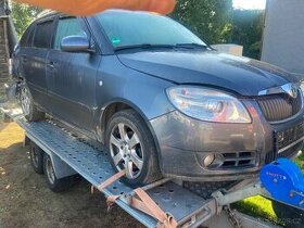 Fabia II combi 1.4 16V díly šedá metal 9153