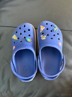 Crocs modré vel. J3 - 21 cm