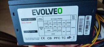Psu zdroj evolveo 550w