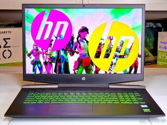 Herní notebook HP PAVILION 17 | GTX 1050 | 16GB | SSD