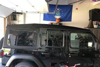 Jeep Wrangler JL 4 Door Black Premium Soft Top Complet 22r - 1