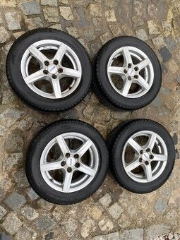 Sada alu kol Alutec 15" s letními pneu Nokian 185/60 R14
