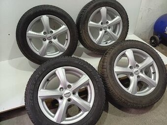 Zimní alu kola 5x112 R16 pneu 225/55/16/