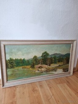 Obraz Jihočeská krajina (1950)
Jihočeská krajina (1950)