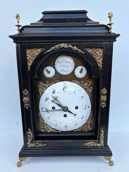 Barokní hodiny aldojčky sig. Loket.