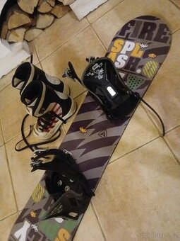 Snowboard 115 a boty 33