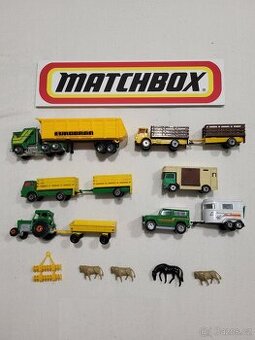 MATCHBOX MOTORCITY MC-7 CONVOY SET KENWORTH EUROBRAN