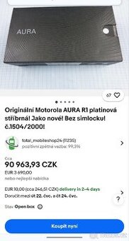 Motorola Aura R1 vymena