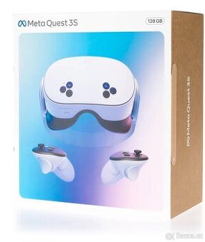 VR brýle Meta Quest 3S 128GB - v záruce do 16. 7. 2027