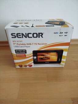 Přenosný LCD televizor Sencor SPV 6712T