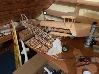 RC Modely letadel + zbytky