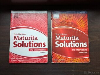 učebnice a PS Maturita Solutions Pre-intermediate