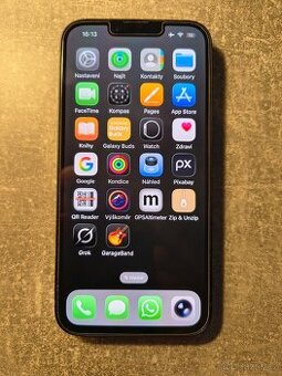 iPhone 13 se zárukou. Stav jako nový.