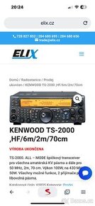 Koupím kenwood TS-2000(X)