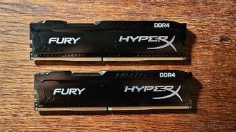 Kingston HyperX FURY 8Gb (2x4) DDR 4, 2133MHZ, CL 14