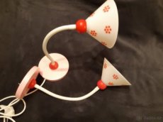 Nástěnná nastavitelná lampička Princezna,Německá výroba, 2ks