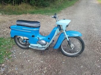 Jawa 05 doklady mala spz, starý techničák