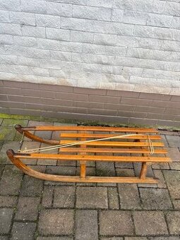 Staré sáně značka - Davos De Luxe