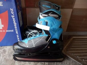 Prodám rostoucí chlapecké lední brusle, vel. 38 - 41