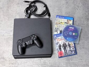 - PS4 Sony Slim Cuh-2216A 500GB 3x hra -