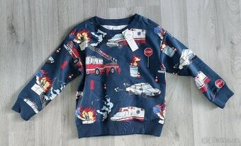 Nová mikina hasiči Lindex vel. 110