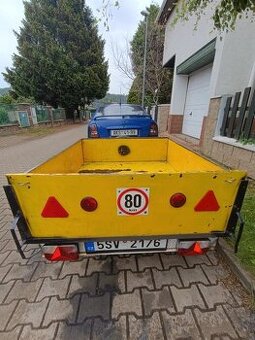 Přívěsný vozík nebržděný - 1