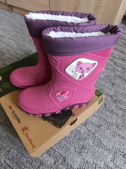 Vyteplené gumáky - vel. 29