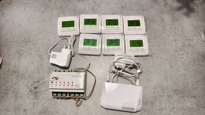 Prodám kompletní řízení rozvaděče podlahového topení