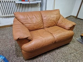 Kožená sedačka 3 + 2 sedáky