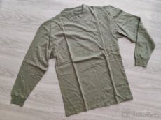 NOVÁ vojenská zelená trika - dlouhý rukáv