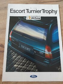 Ford Escort Turnier leták prospekt