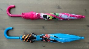 Dětský deštník Doppler Doogy, modrý a růžový - 1