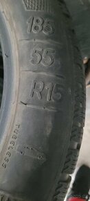 Prodám zimní pneumatiky R15 185/65 - 1