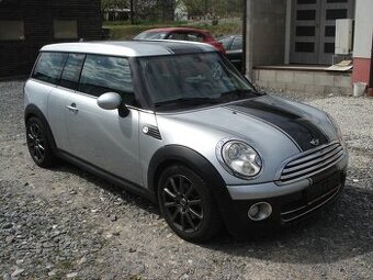 MINI CLUBMAN 1.6 D,SERVISKA,NOVÁ STK