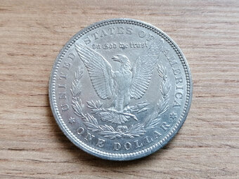 Stříbro 1 Dollar 1878 USA Spojené státy stříbrná mince Ag