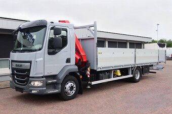DAF LF260 - valník s hydraulickou rukou FASSI