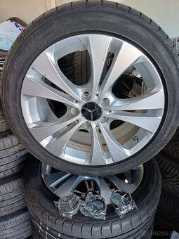 KRÁSNÁ ALU KOLA + PNEU MERCEDES 5X112 R17