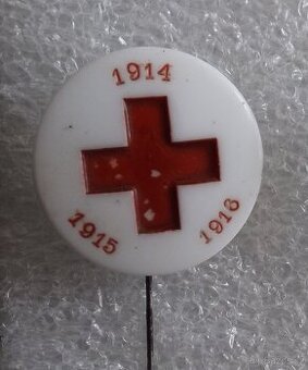 odznaky - Červený kříž, doktoři, medicína, zdravotnictví