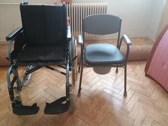 Vozík pro seniory+židle