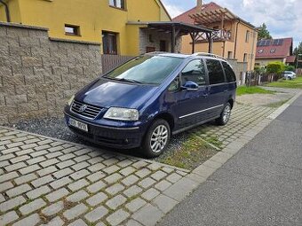 VW Sharan 2.8 V6 4motion, 2004, 7 míst, Chyba čidla vačky