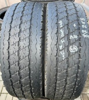 215/70 R15C 109/107S letní pneu Bridgestone Duravis (2420)
