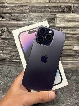 iPhone 14 Pro 128GB Deep Purple, baterie 83%