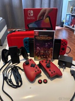 Nintendo Switch OLED - model neon blue/neon red