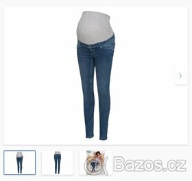 Dámské těhotenské džíny "Super Skinny Fit" vel. 44 - 1