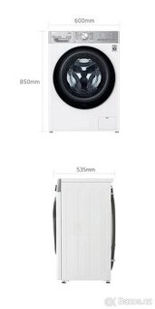Parní pračka LG F28V9GW2W