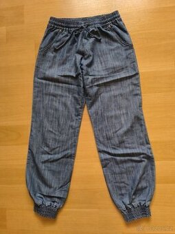 Pohodlné kalhoty DENIM - haremky