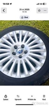 Disky z lehkých slitin na Ford Focus 5x108 R16