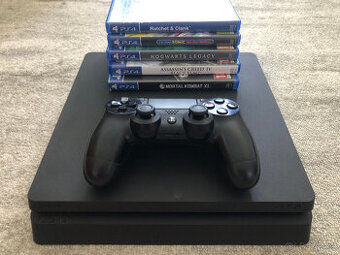 Sony PS4 Slim 500GB + 5 her